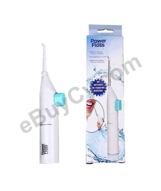 forening hack Udholde Power Floss Teeth Cleaning Device With Water Pressure | eBuyCy